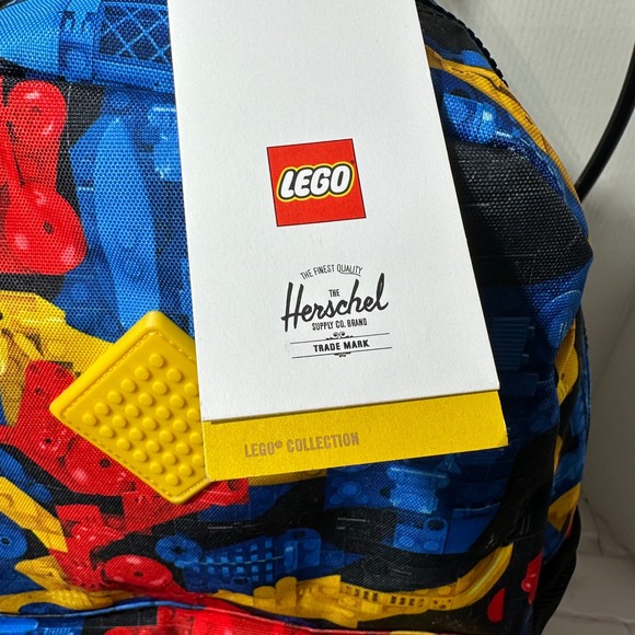 blue and yellow herschel backpack LEGO Heritage Youth  Herschel Supply Co. USA this backpack ensures easy access to your belongings while keeping them secure Honest Review of the Herschel
